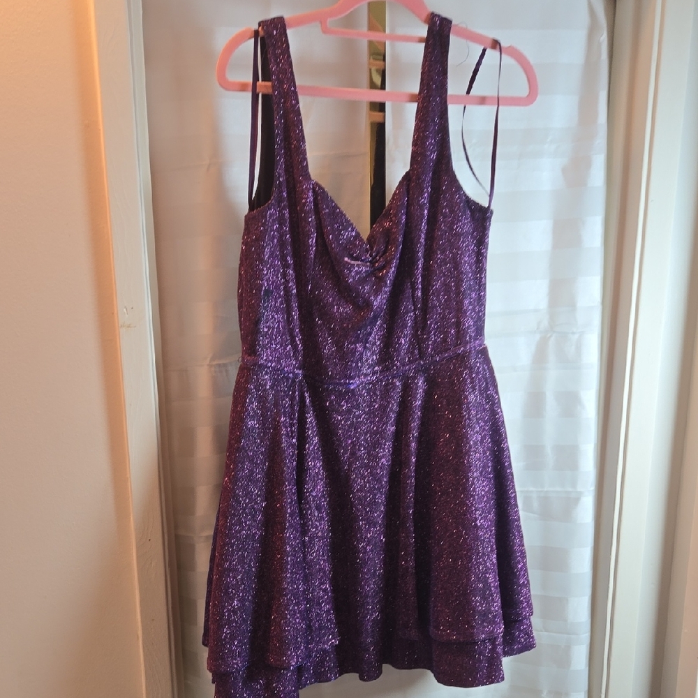 City Studio Sparkling Purple Attire